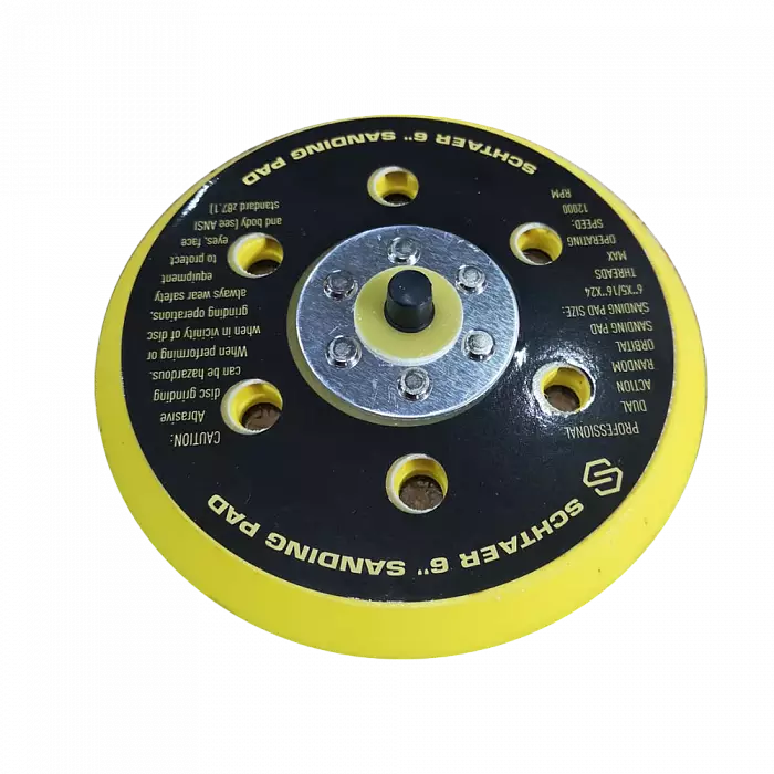 SCHTAER 6 pad-MULTI опора для шлифмашинки 150 мм, резьба 5/16", 15 пылеотводных отверстий